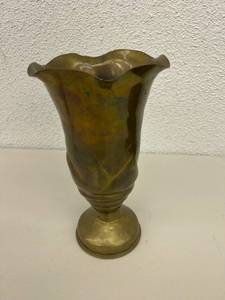 lot 46 image: Trench Art Vase