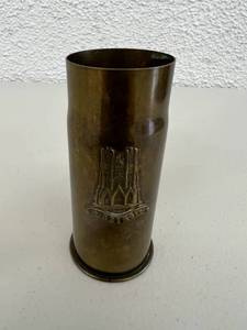lot 51 image: Trench Art - Reims Church France