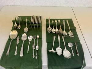 lot 103 image: Plated Flatware Set