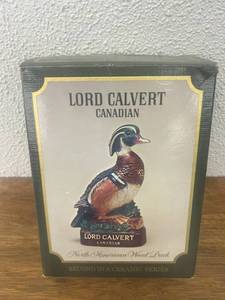 lot 139 image: Lord Calvert Canadian North American Wood Duck Decanter