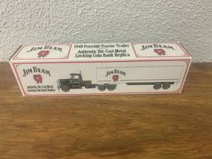 lot 154 image: Jim Beam 1948 Peterbilt Tractor-Trailer