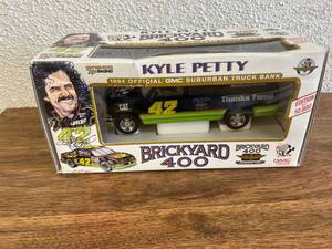 lot 171 image: Kyle Petty Brickyard 400 1994 GMC Suburban Truck Bank
