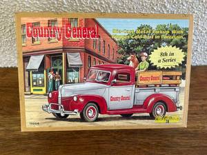 lot 188 image: Country General Die-Cast Pickup with Porcelain Figures