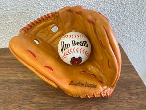 lot 205 image: Jim Beam Ball & Glove