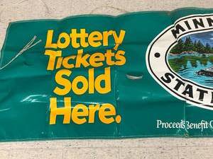 lot 271 image: MN Lottery Banner & Sign