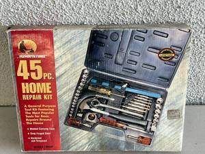lot 284 image: New 45 Pc Home Repair Kit