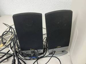 lot 322 image: Printer, Speakers, Keyboard & Monitor