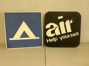 lot 339 image: Metal Signs