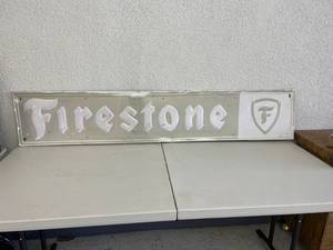 lot 344 image: Firestone Sign