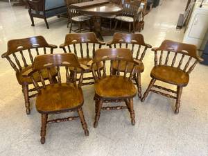 lot 363 image: 6 Dining Chairs