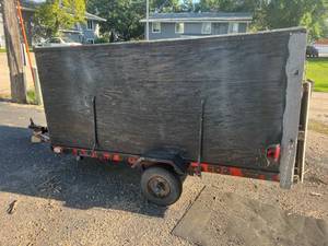 lot 367 image: Homemade 4 x 8 Trailer