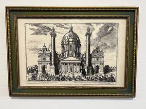 lot 2 image: 18x 12 34 Architectural Print