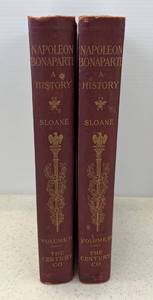 lot 68 image: 1901 Copyright Napolein Bonaparte Sloane Vol. 2-3 The Century Co.