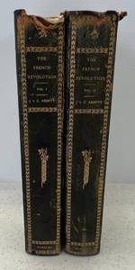 lot 70 image: 1859 Copyright THE French Revolution John S.C. Abbott Vol. 1-2 Harpers