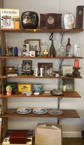 lot 119 image: 6 Shelves Full Of Vintage Misc. Items