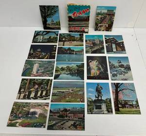 lot 224 image: Vintage Postcard Sets Of New Tokyo