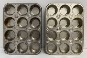 lot 237 image: Pair Of One Dozen Muffin Tins
