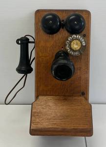 Vintage Wooden Telephone
