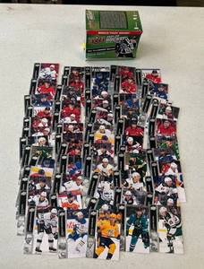 Group Of Upper Deck  2021-2022 Hockey Trading Cards