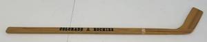 Vintage Pen Signed ( Arron Broten) Colorado Rockies Hockey Stick Un-Cut 40 12 Neutral