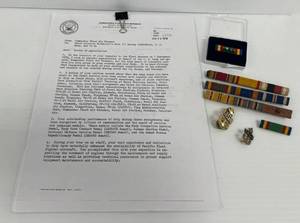 Vintage Military War Medals With Provenance