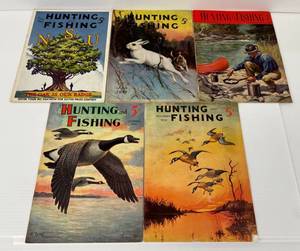 Group Of 5 Hunting And Fishing Magazines