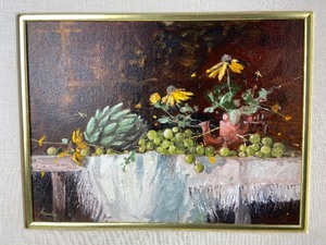 Framed Still Life - Bob Straube Original Oil