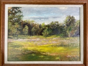 Original Bob Straube Oil - Shoreview Landscape