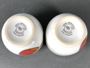 lot 97 image: Two Vintage ROYAL WORCHESTER Egg Coddlers