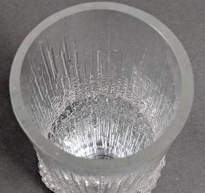 lot 36 image: Signed TAPIO WIRKKALA for IITTALA Scandinavian Art Glass Vase - Finnish Crystal