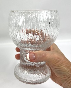 lot 102 image: Two Vintage Kekkerit Beer or Water Goblets by Iittala of Finland