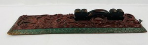 lot 210 image: Antique Scandinavian Ornate Mangle Board