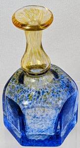 lot 225 image: Kosta Boda Artist Series Small Antikva Bottle Vase by Bertil Vallien - Sweden
