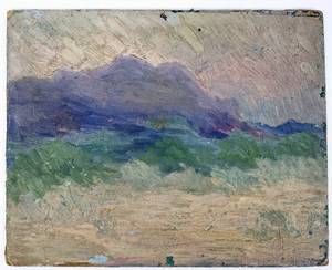 lot 196 image: Antique Mary Alice (M.A.) Higgy Three Nocturne Original Oil Paintings on Board- RARE