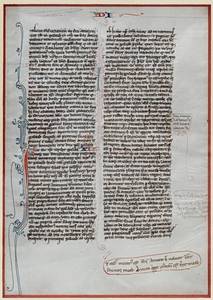 lot 127 image: Hand-Inked Illuminated Manuscript Sheet (4 In x 5.5 In) - 2 Pages, Double-Window Frame, Tiny Religious Text