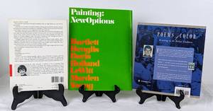 lot 280 image: Three Art Books - Drawing, Painting, Knitting