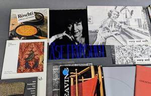 lot 313 image: Variety of Books and Magazines - Weaving, Cooking, Radio, Etc.