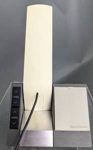 lot 288 image: 1991 Cream Bang & Olufsen Beocom 1500 Phone and Stand - Danish Modern Design