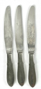 lot 292 image: Vintage Georg Jensen Stainless Silverware Pieces - Denmark - Mitra Pattern