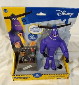 Disney Pixar Monsters at Work Tyler Tuskmon The Jokester Figure Playset (Brand New)