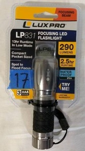 Compact 290 Lumen LED Focusing Flashlight (Brand New)
