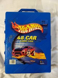 Hot Wheels 48-Car Storage Case with Easy Grip Carrying Case and Storage Unit (48 Cars)