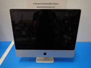 Apple iMac 9,1 A1225 All-In-One PC &nbspIntel Core 2 Duo E81352.66GHz  4GB DDR3 SDRAM  NO HD  NO IOS  includes power cable  Bad LCD parts only (no warranty)