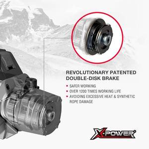 X-Power 12V DC Electric Winch with Synthetic Rope