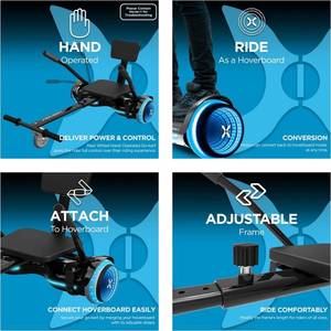 Hover-1 Turbo Hoverboard ComboSeat Attachment Buggy