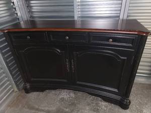 lot 167 image: Indigo Creek Hutch and Buffet $3799 Value