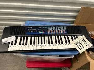 lot 194 image: Casio Ctk-120 Digital Electronic Keyboard 49 Keys 100 Rhythms U3758
