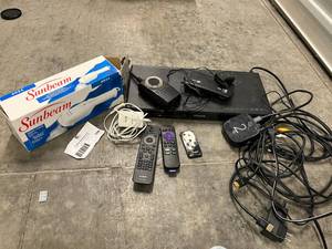 lot 109 image: Electronics Collection- Heaters, Roku, Phillips DVD Player, Switch Timer, HDMI Switch, & More