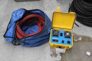 lot 713 image: Air-Care TruckMaster Air Duct Cleaning System with Carry Case, Hose with Carry Bag