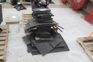 lot 750 image: Lot of  Rubber Interlocking Flooring